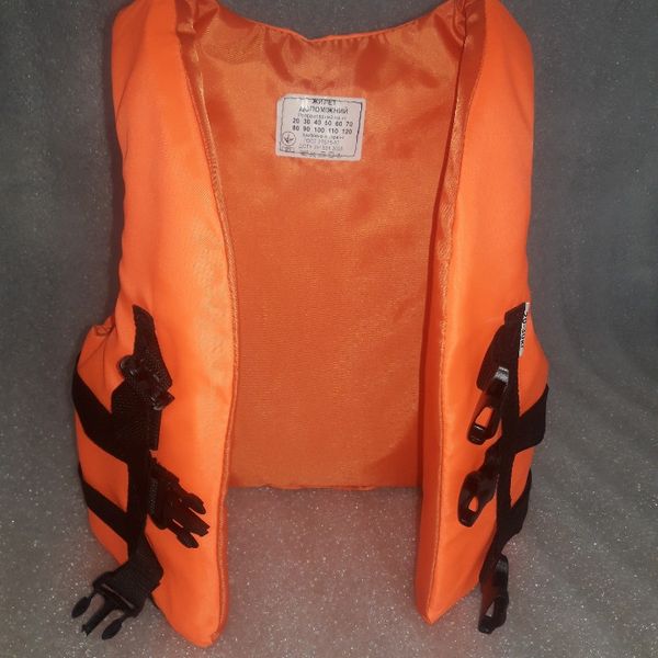 Жилет детский спасательный страховочный Fishmaster 40-50кг оранжевый арт. ZS-4050-O ZS-4050-O фото
