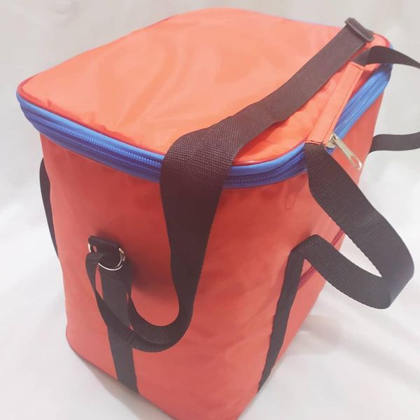 Сумка холодильник (термо сумка) 18 литров оранжевая Fishmaster FX-06018 фото