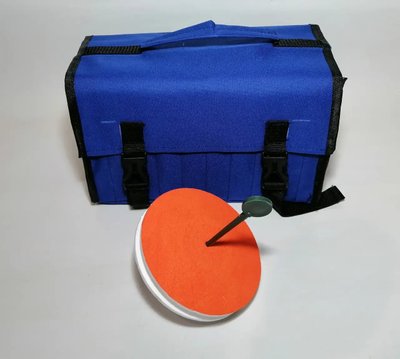 Набор пенопластовых кружков 10 шт в сумке А021 фото